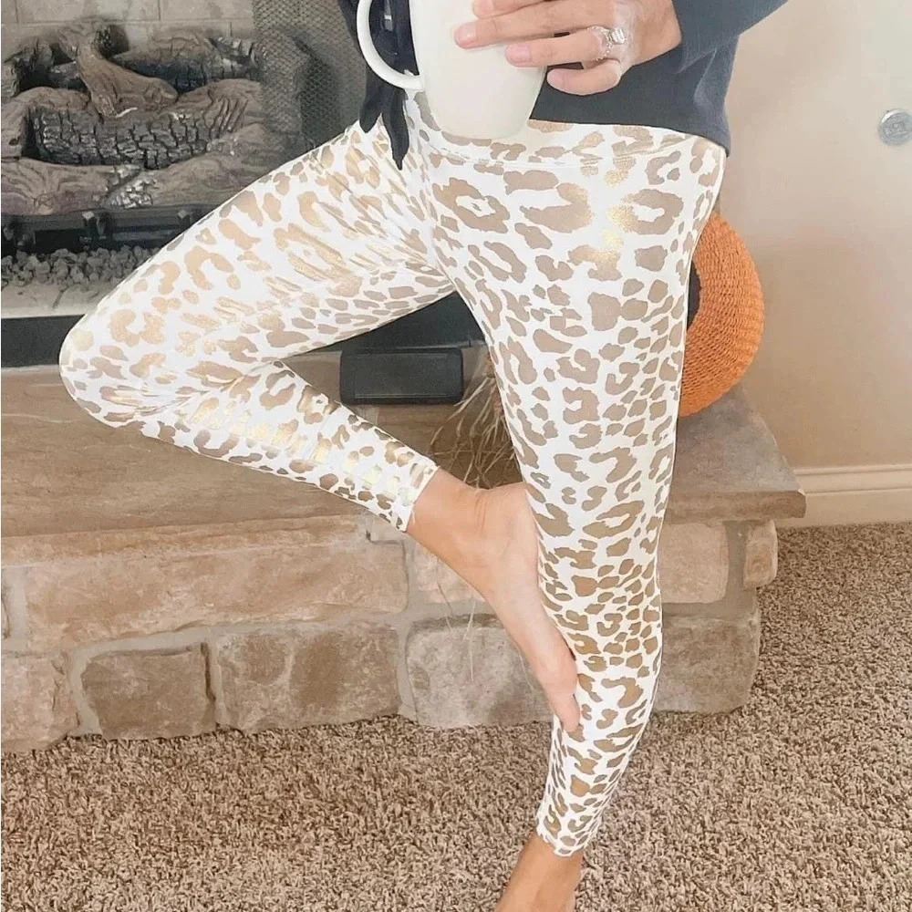 Leopard high Waist leggings. Amazing quality